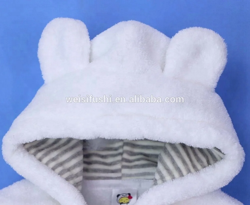 
hot fashion coral fleece infant outwear/oem custom baby winter jackets 