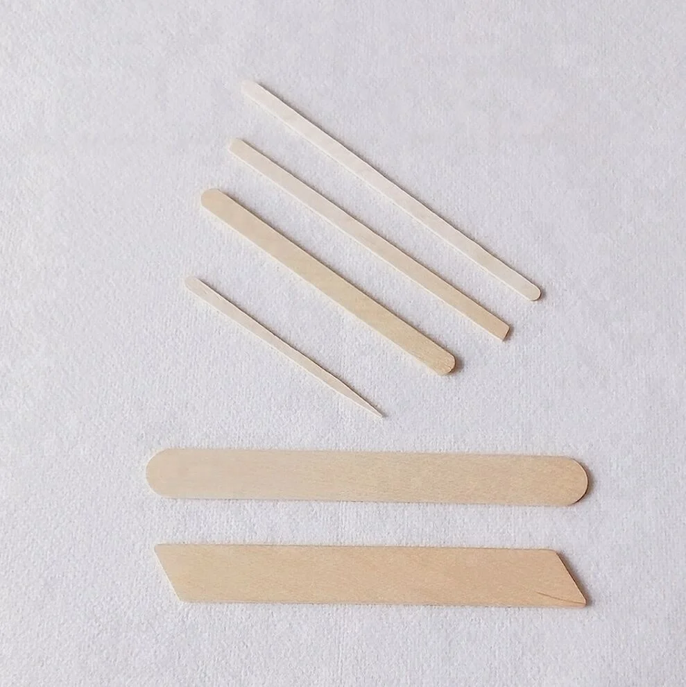 Disposable Wooden tongue depressor/wooden body Waxing  Spatula