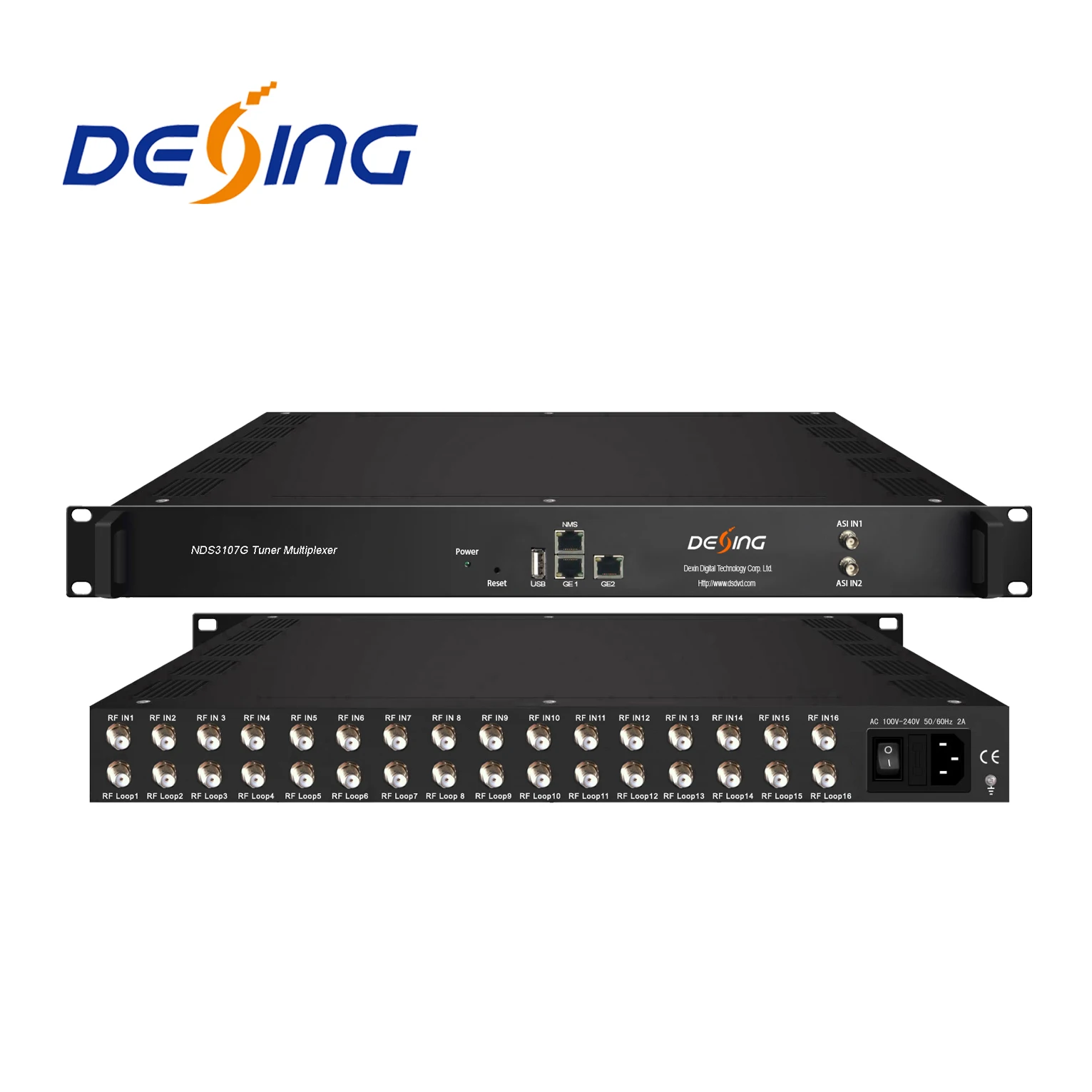 catv digital headend multiplexer