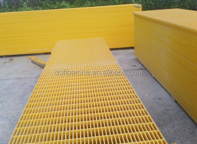 High Loading Composite Walkway FRP Plastic Grating
