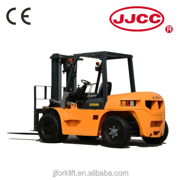 Diesel Forklift truck smaller CPCD50 jcb telehandler