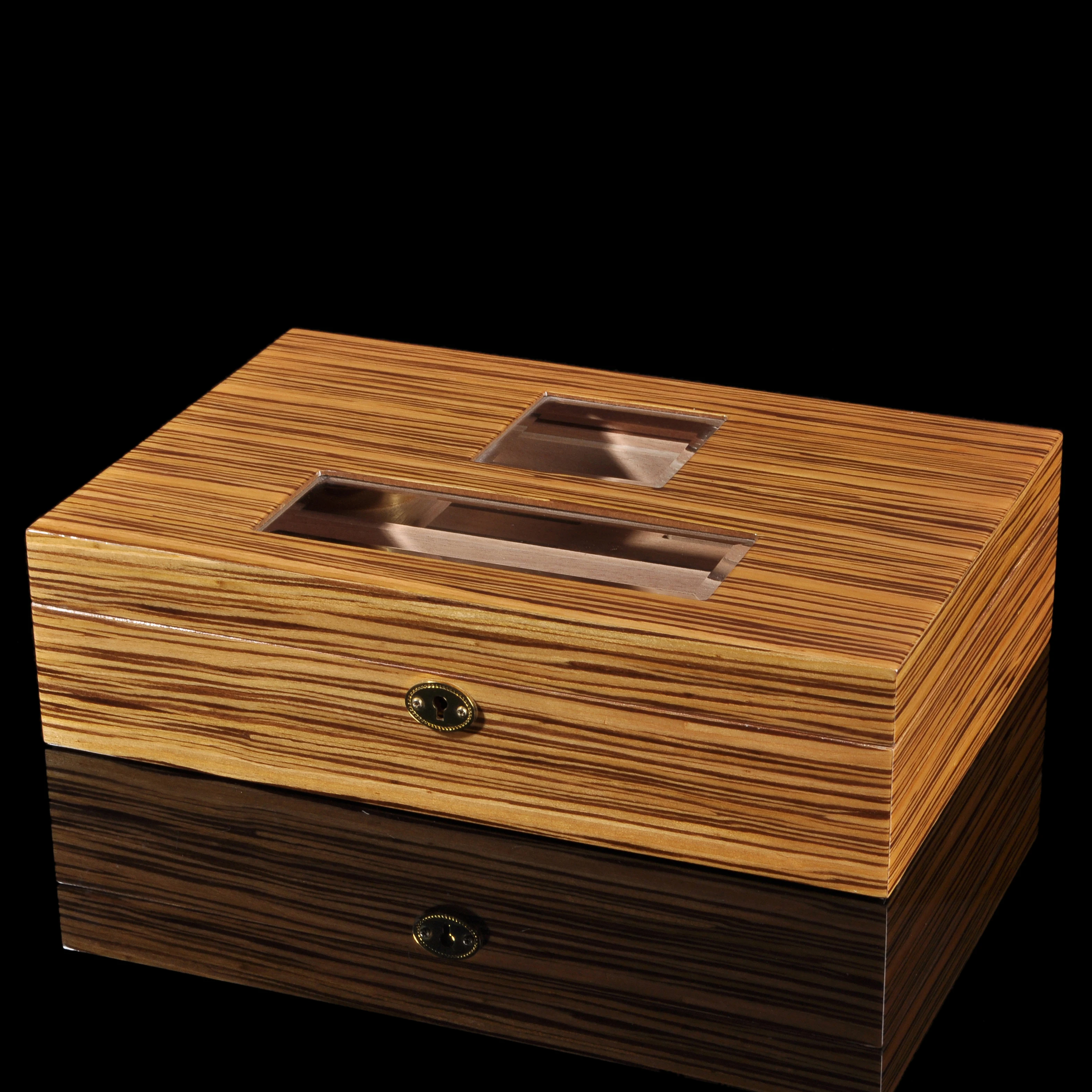 
Деревянный ящик для хранения сигар и хьюмидора 