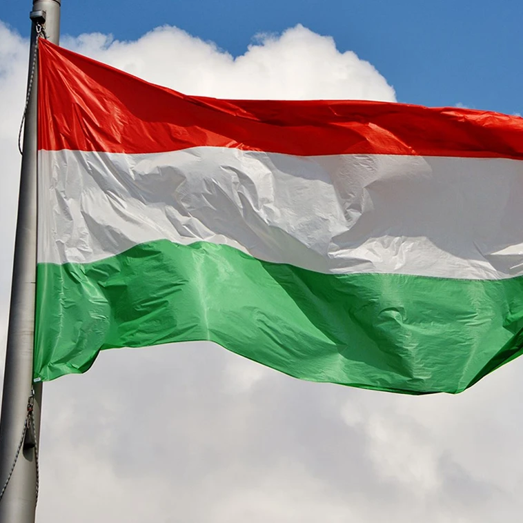 Custom Made Different Types National Country Hungary Red White Green Flag