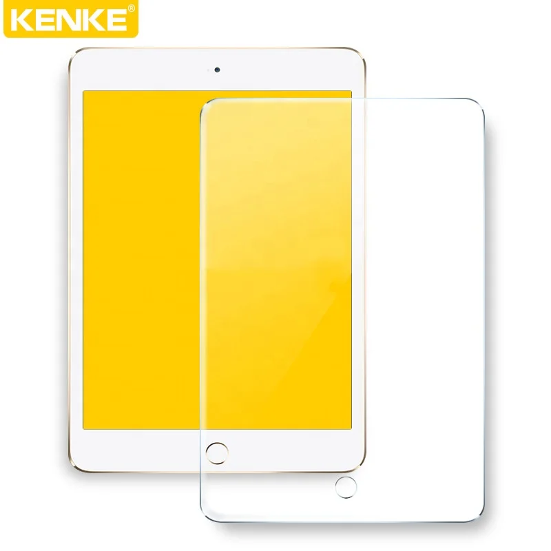 
Guangzhou tv protective glass mobile accessories packaging tempered glass for iPad 