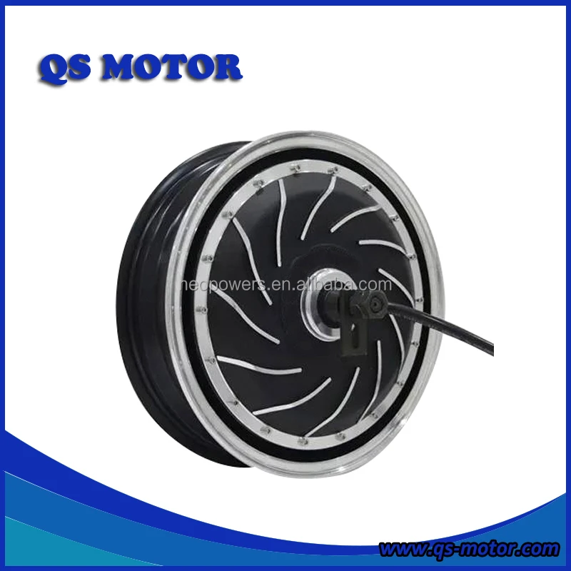 QS Motor 13 inch 273 7kW (Max 14kW) 72V-144V Electric Scooter In-Wheel Hub Motor(50H) V2 Type