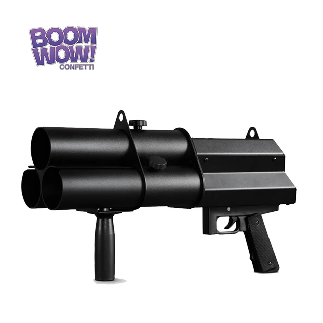 BOOMWOW Wholesale Wedding Non Fireworks Electric Confetti Cannon Shooter Gun For Wedding DJ party