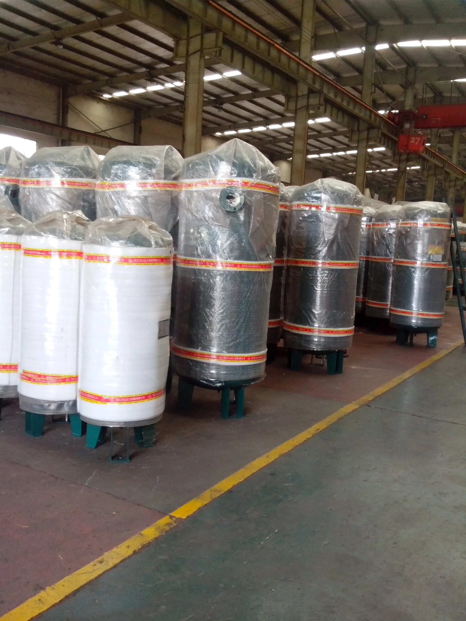 Резервуар для хранения газа 1000 л, 2000 л, 8 бар, резервуар для воздушного компрессора