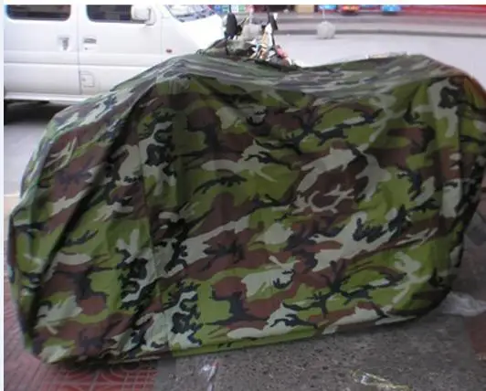 High quality car Quad Bike motorcycle Cover Outdoor Sun UV Dust Rain Protection atv cover waterproof fit for Kawasaki