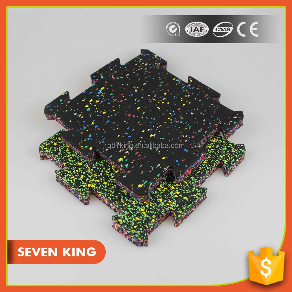 Циндао 7 король природный материал резиновых напольных покрытий мат с оптовой ценой