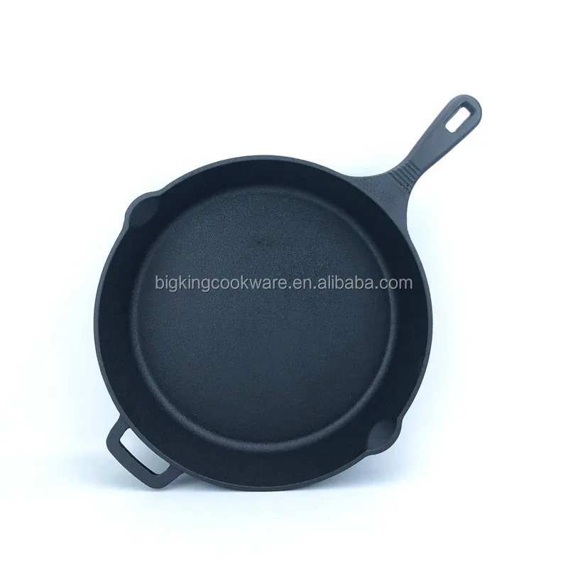 Pre-Seasoned Cast Iron Skillet Frying Pan Oven Safe Cookware for Indoor & Outdoor Use - Grill, StoveTop, (10inch - 25cm) OEM