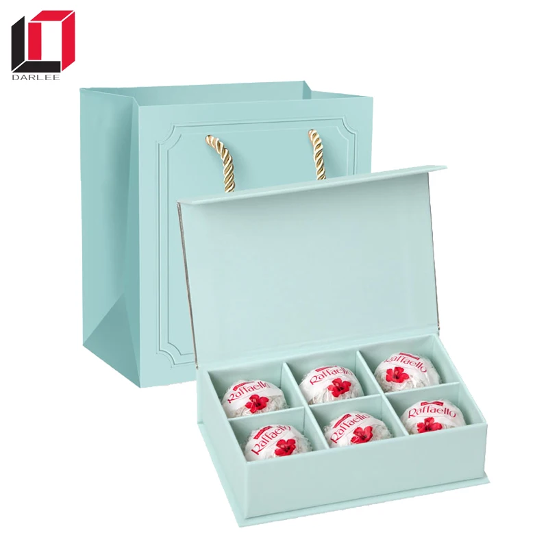 Custom logo printed book shape magnetic closure soap bath bomb packaging box