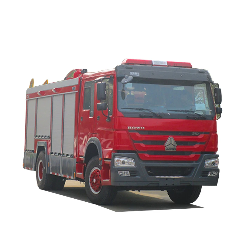 
HOWO standard fire truck dimensions 8cbm fire fighting equipment 