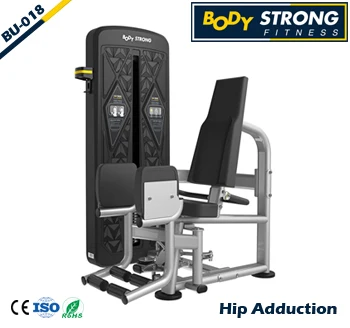 Chest press Hip Adduction Low Row commercial strength gym fitness equipment BU Series