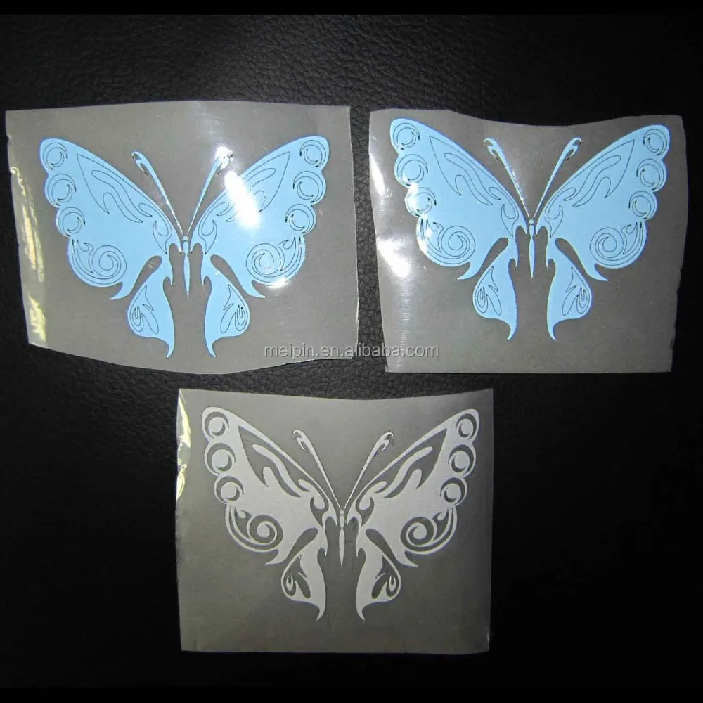 High Visibility heat transfer paper Customized Colorful reflective film material from china(Cut & Print)