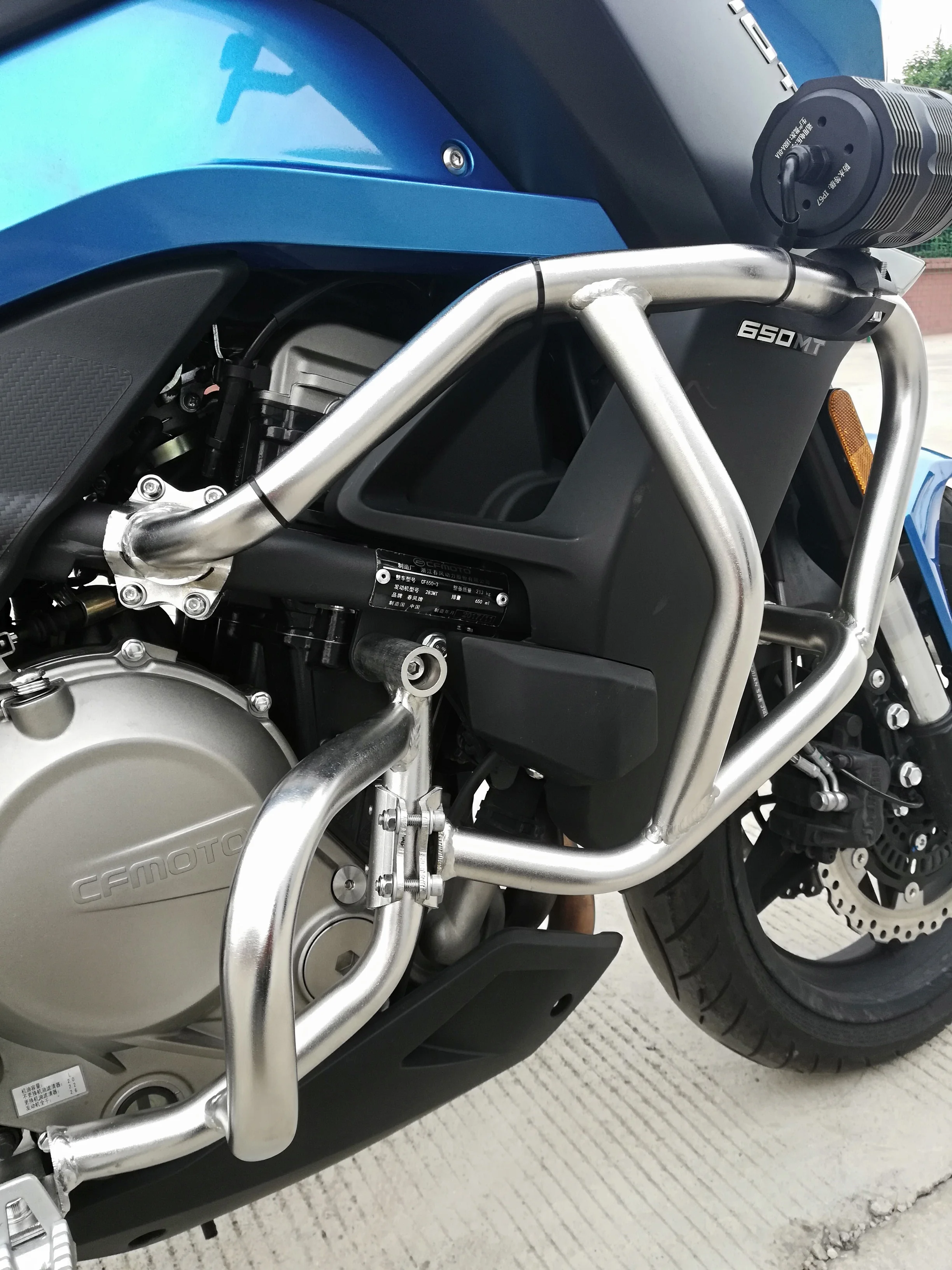 Motorcycle Accessories Crash Bar Engine Bar For Cfmoto 650Mt