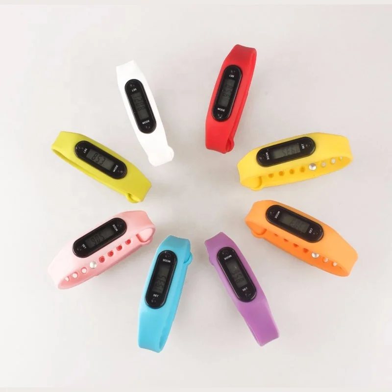 Promotional cheap promotional pedometer bracelet pedometer watches
