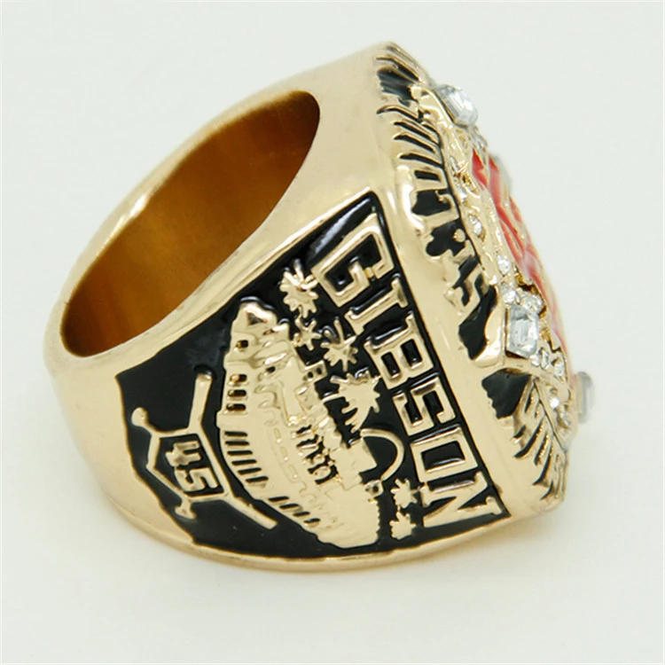 Wholesale custom usssa sports baseball championship ring for men