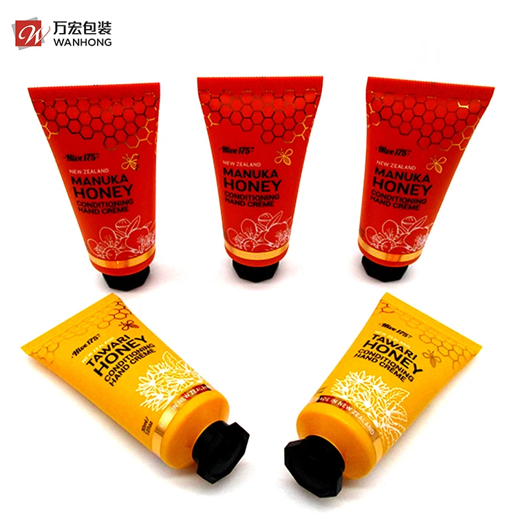 
Customized logo makeup bioplastic small plastic packaging tube, mini packaging plastic tubes with offset printing 