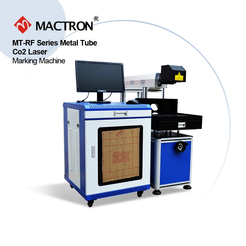 PVC PP PET Nonmetal Material Logo Printing Drink Bottle Production Date Printing CO2 Laser Marking Machine/Mini CO2 Laser Marker