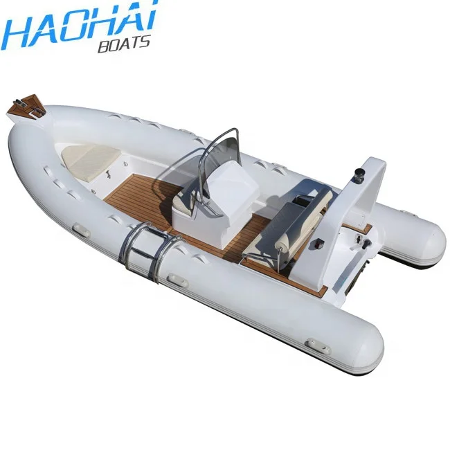 New Model 5.0m RIB Hypalon Inflatable Boats with Outboard Motor for Sale
