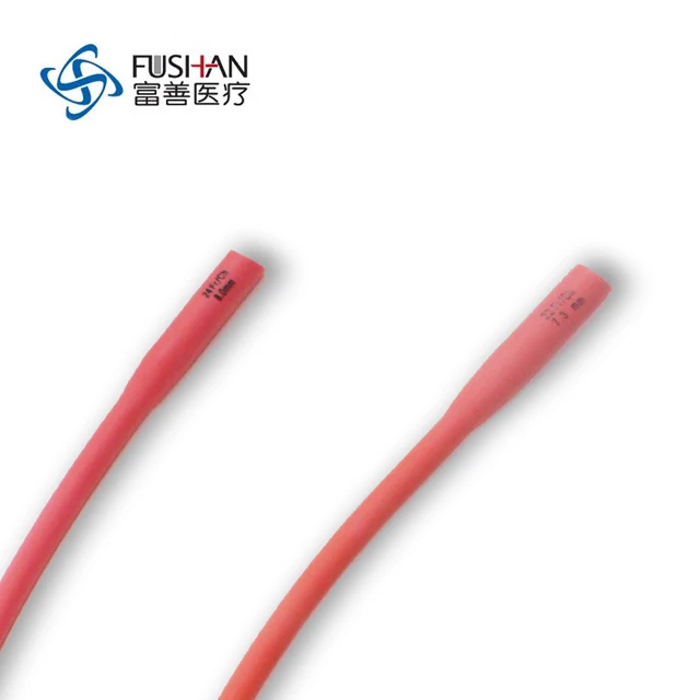 Latex Red Rubber Catheter