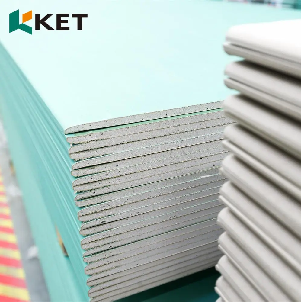 Factory Moisture Resistance Gypsum Board Manufacture Gypsum Plasterboard Ceiling Drywall