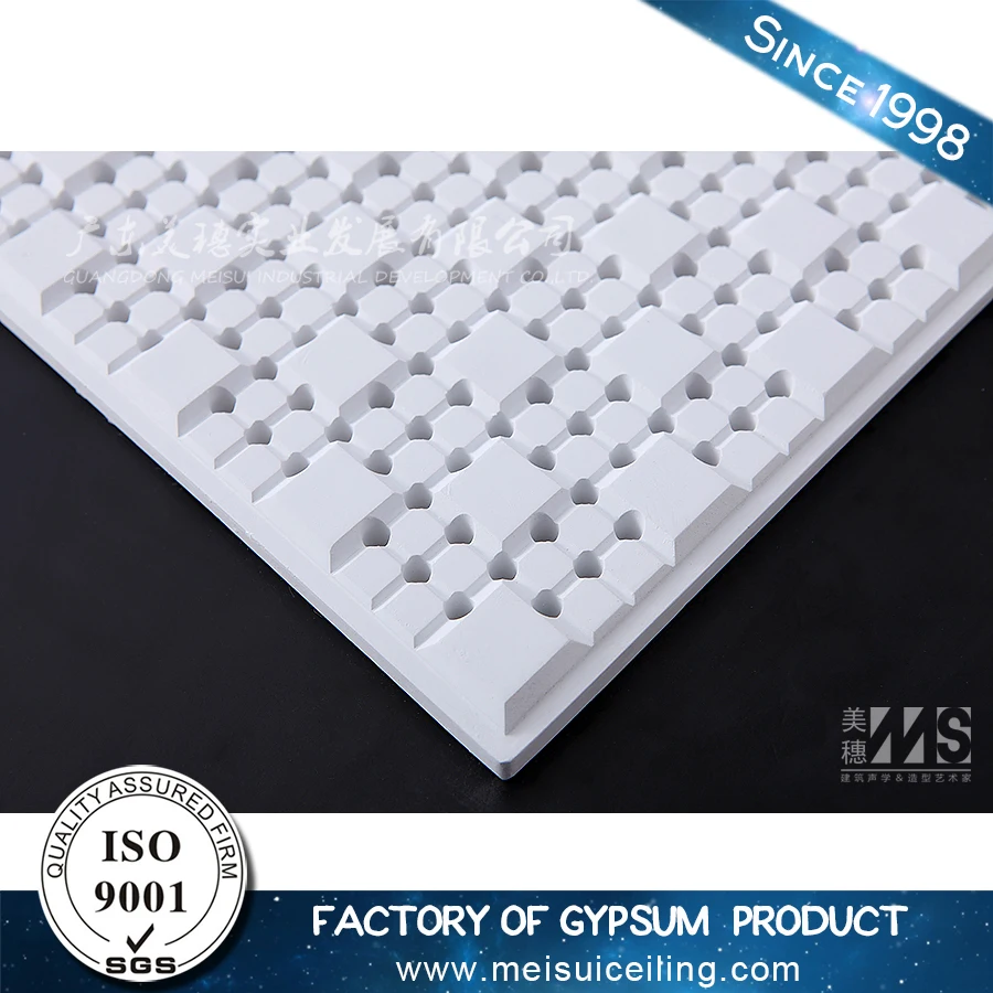 
 Водонепроницаемая и огнестойкая гипсовая потолочная доска MS из силиката кальция  