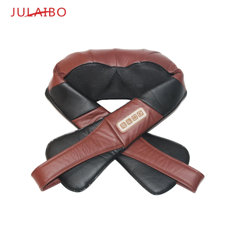 CE FCC F D A Junchang heat massage shoulder wrap shiatsu warming kneading massage belt