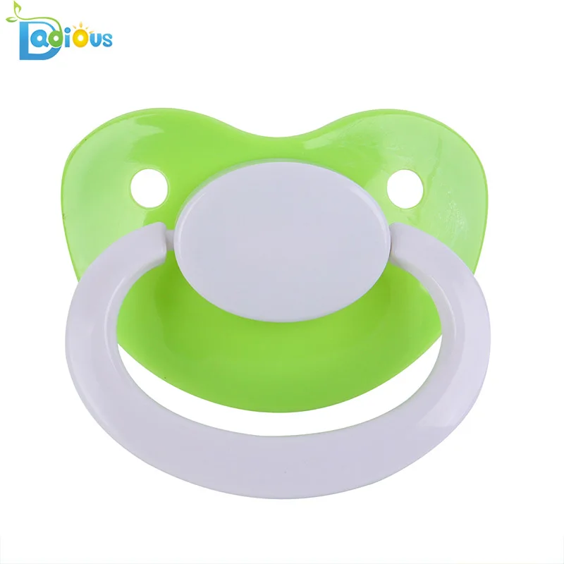 2022 ABDL Wholesale BPA Free 40 Color of Silicone Soother Adult Pacifier Dummy