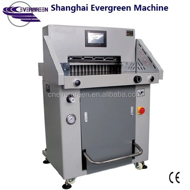 China factory guillotine cutting machine, automatic paper guillotine