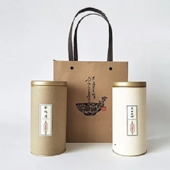 New Design Wholesale Custom Recyclable Cheap Tube Paper Can For Tea Packing Food Packing