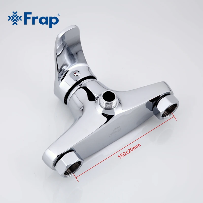 Frap Simple Style Bath Shower Faucet Sets Cold and Hot Water Mixer Tap with Hand Shower F2001