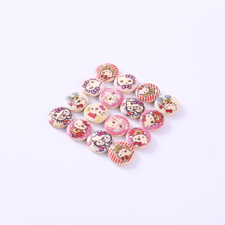 2 Holes Wholesale Wood Sewing Buttons