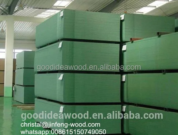 
1220*2440mm 18mm High Moisture Resistant HMR MDF 