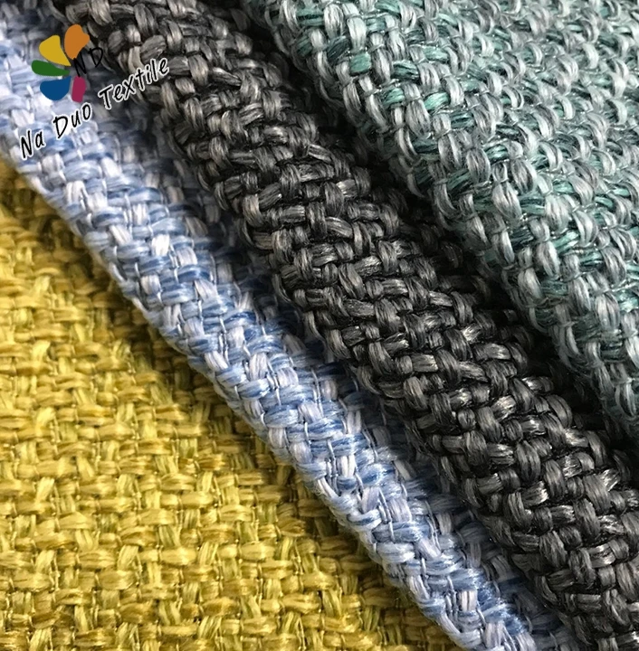 China golden supplier home textile fabric Wholesale Upholstery Linen Fabric for sofa