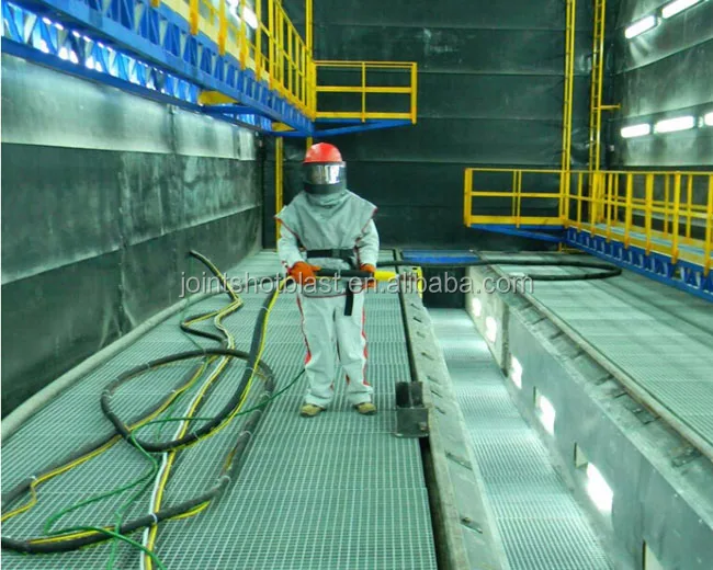 Пескоструйная обработка номер из контейнерных перевозок (ce)