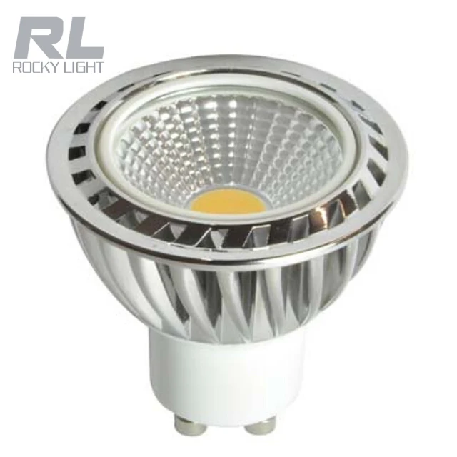 super bright led spotlight 6500K 45 degree 4w 12V GU10/ MR16 cob spot lamp