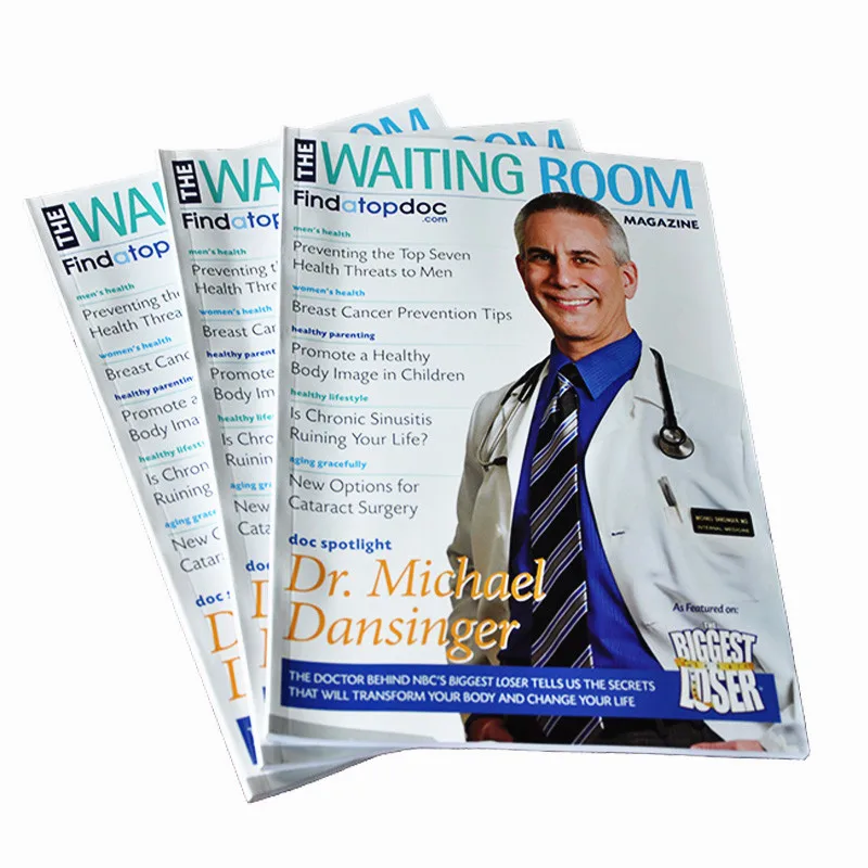 
Wholesale Well Designed Teenagers Reading Book Magazines Perfect Binding Printing Service Supplier 