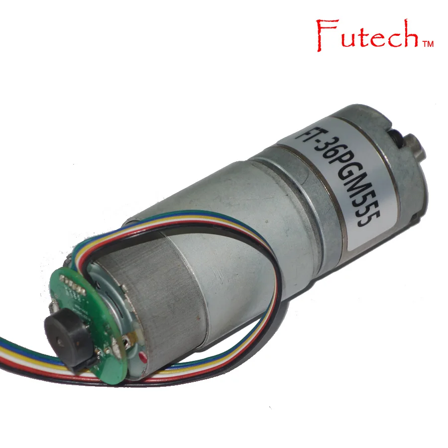 
12V and 24V DC Planetary Geared Motor 