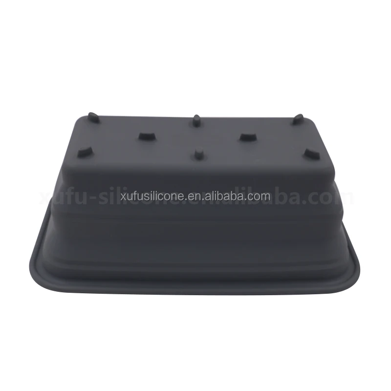 Outdoor Use BPA Free Food Grade Collapsible Food Container Collapsible Silicone Beer Ice Bucket Silicone Storage Container