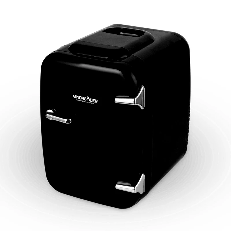 4L Dc портативный новый ретро черный красный косметический бесшумный