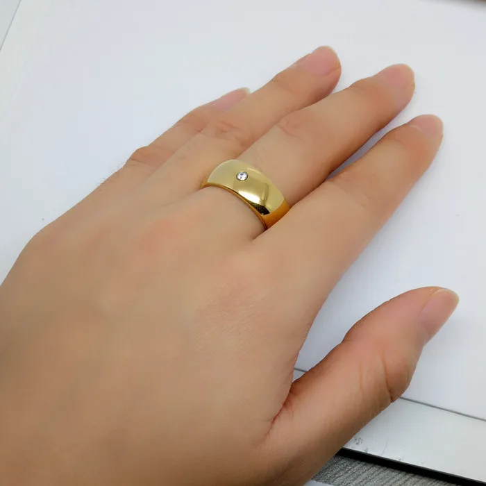 Factory wholesale quality tungsten carbide wedding rings gold