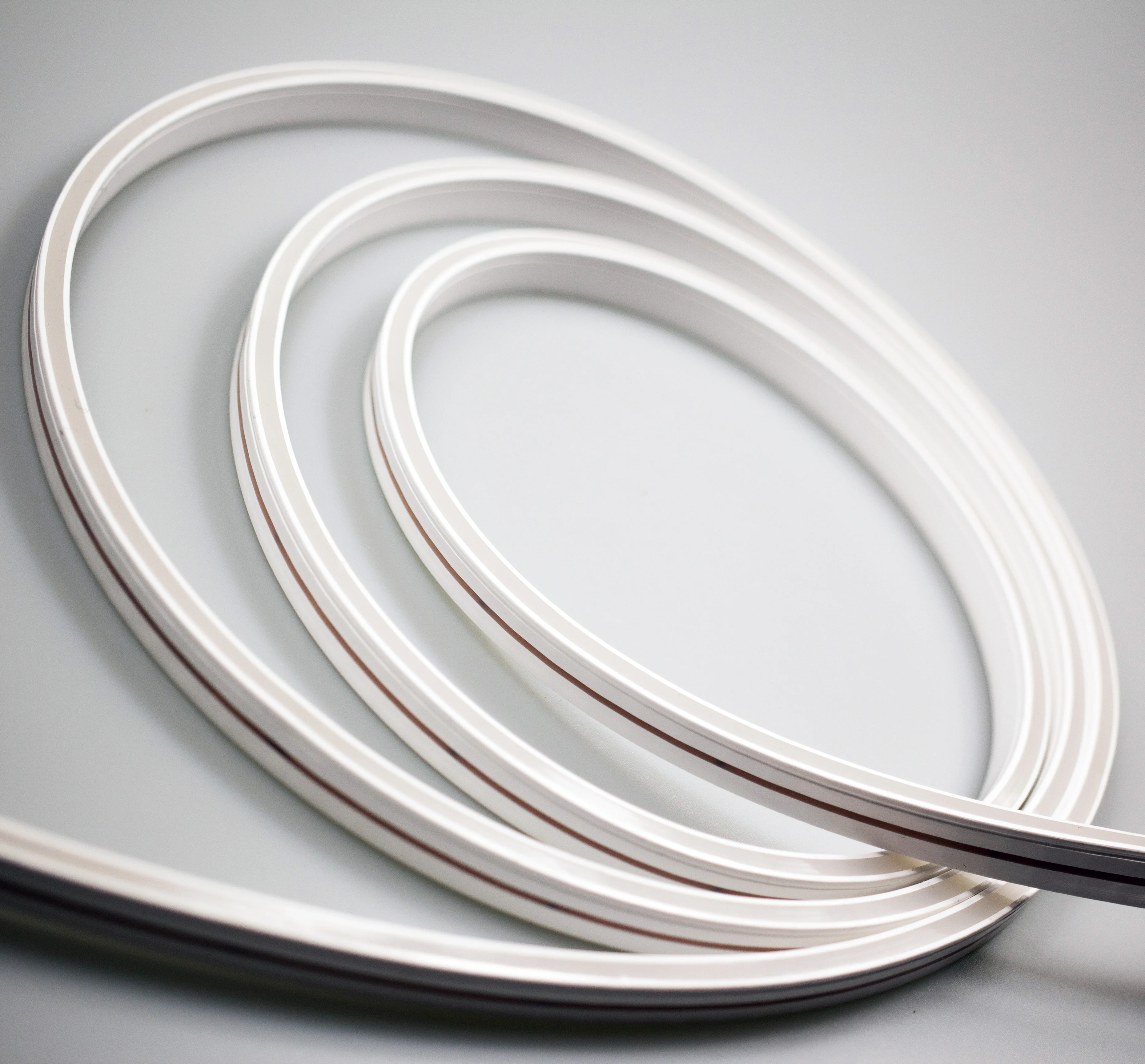 
Waterproof led neon tube for sign 120pcs SMD 2835 per meter IP67 0612 mini led neon strip for garden and bar lighting 