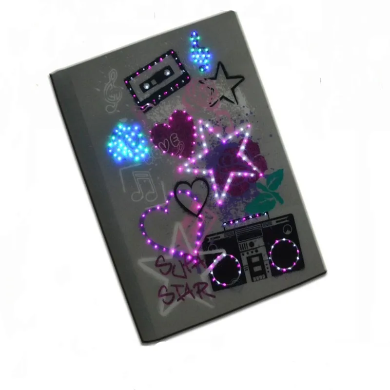 
school supplies stationery fingerprint lock diary 