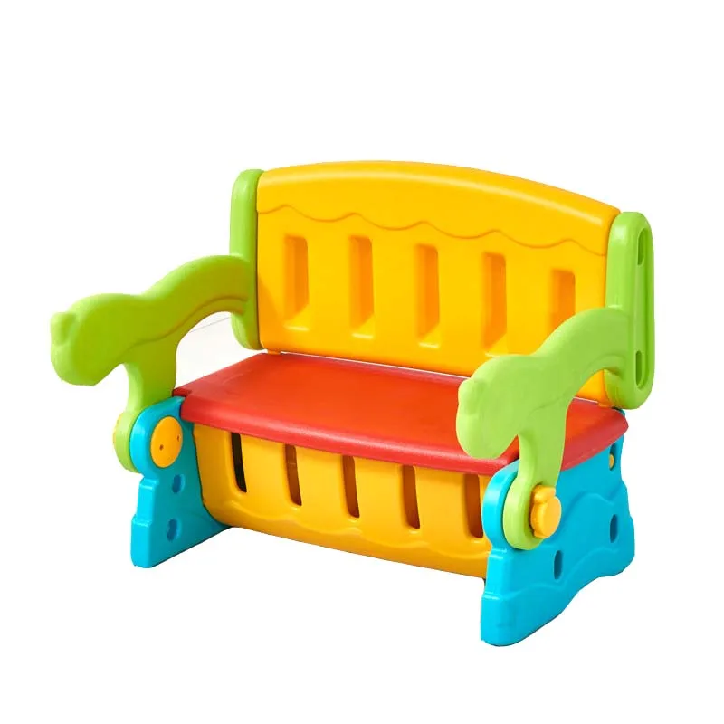 Kids Cabinets Toy Organizer double use storage bench table children plastic table