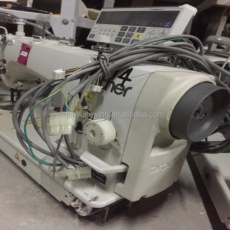 Used brother computerized lockstitch sewing machine with low price for garment factory