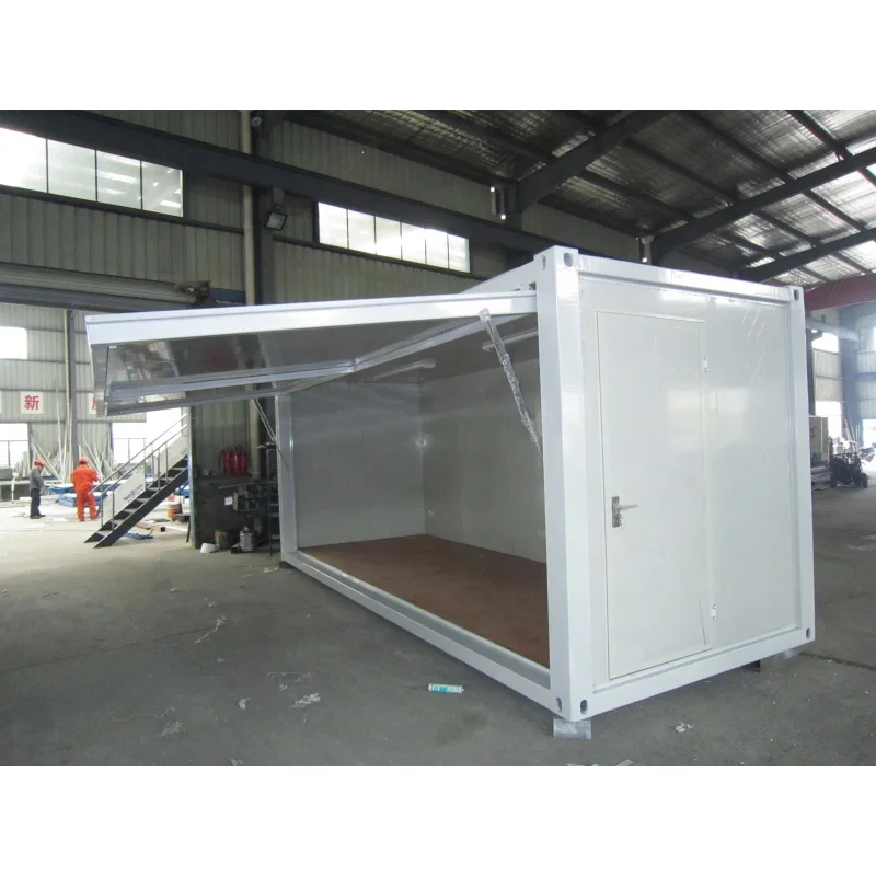 fully furnished container home/steel frame modern prefab kit shop