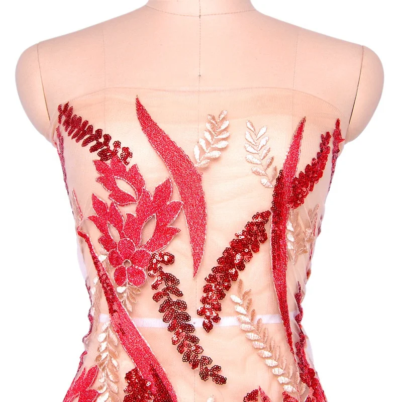 China Suppliers 3d Flower Korean Haute Couture Sarees African Fashion Designs Dress Lace Fabrics