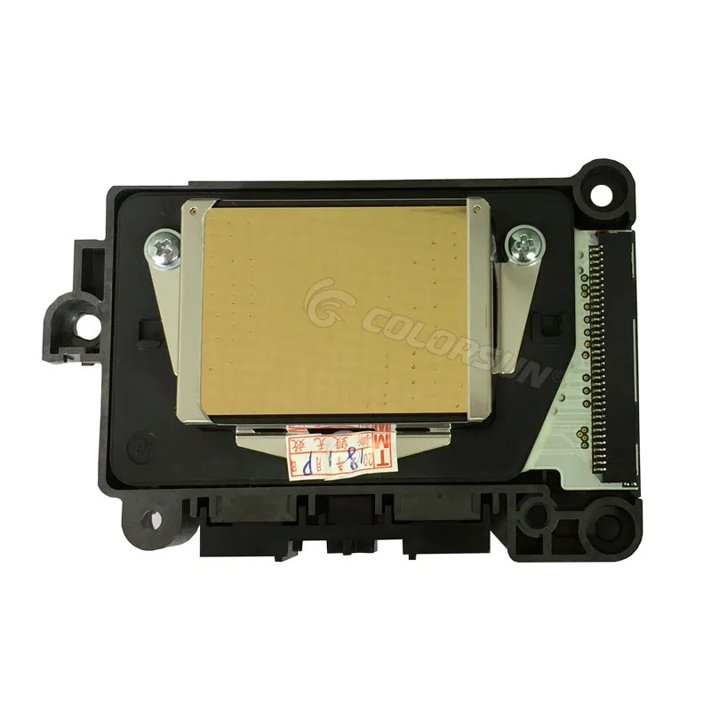 New Original  DX7 Printhead for  F196000 for EPSON B300 B310 B500 B510 R3000 3800 3880 3850 3885 3890 Gold surface Solvent based
