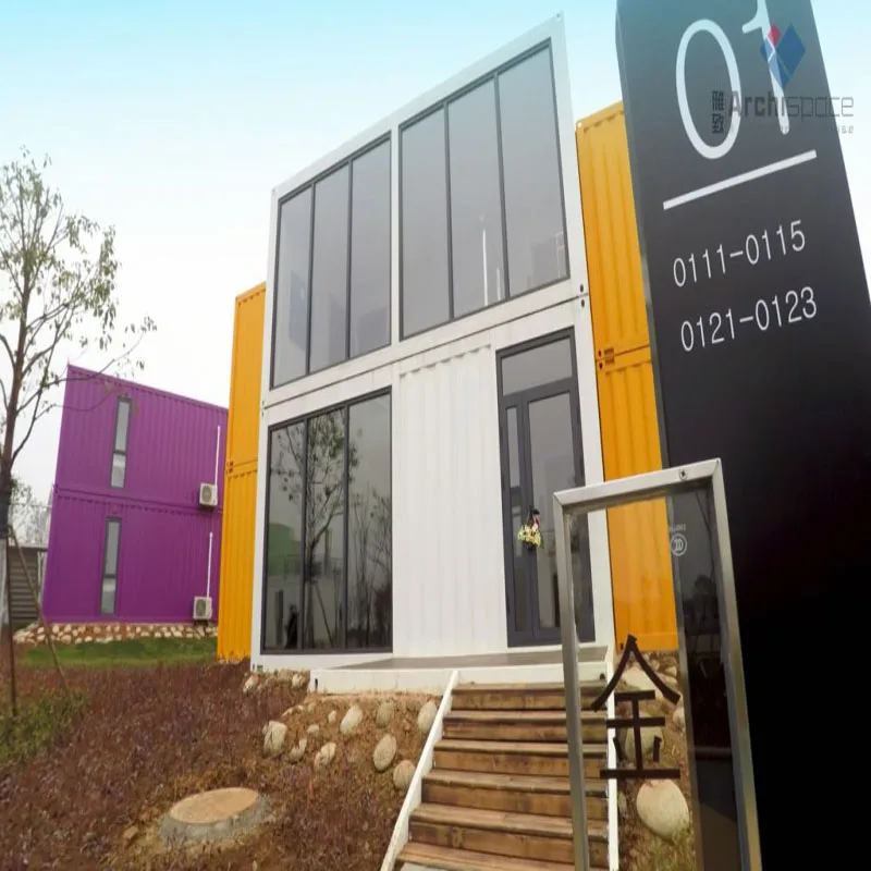 
Yahgee luxury steel structure prefab shipping container house prefabricated villa 